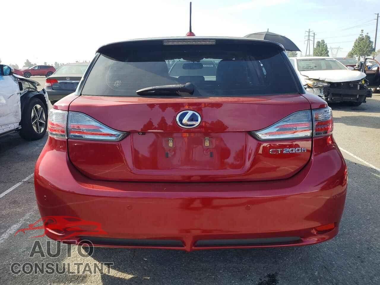 LEXUS CT 200 2013 - JTHKD5BH8D2153991