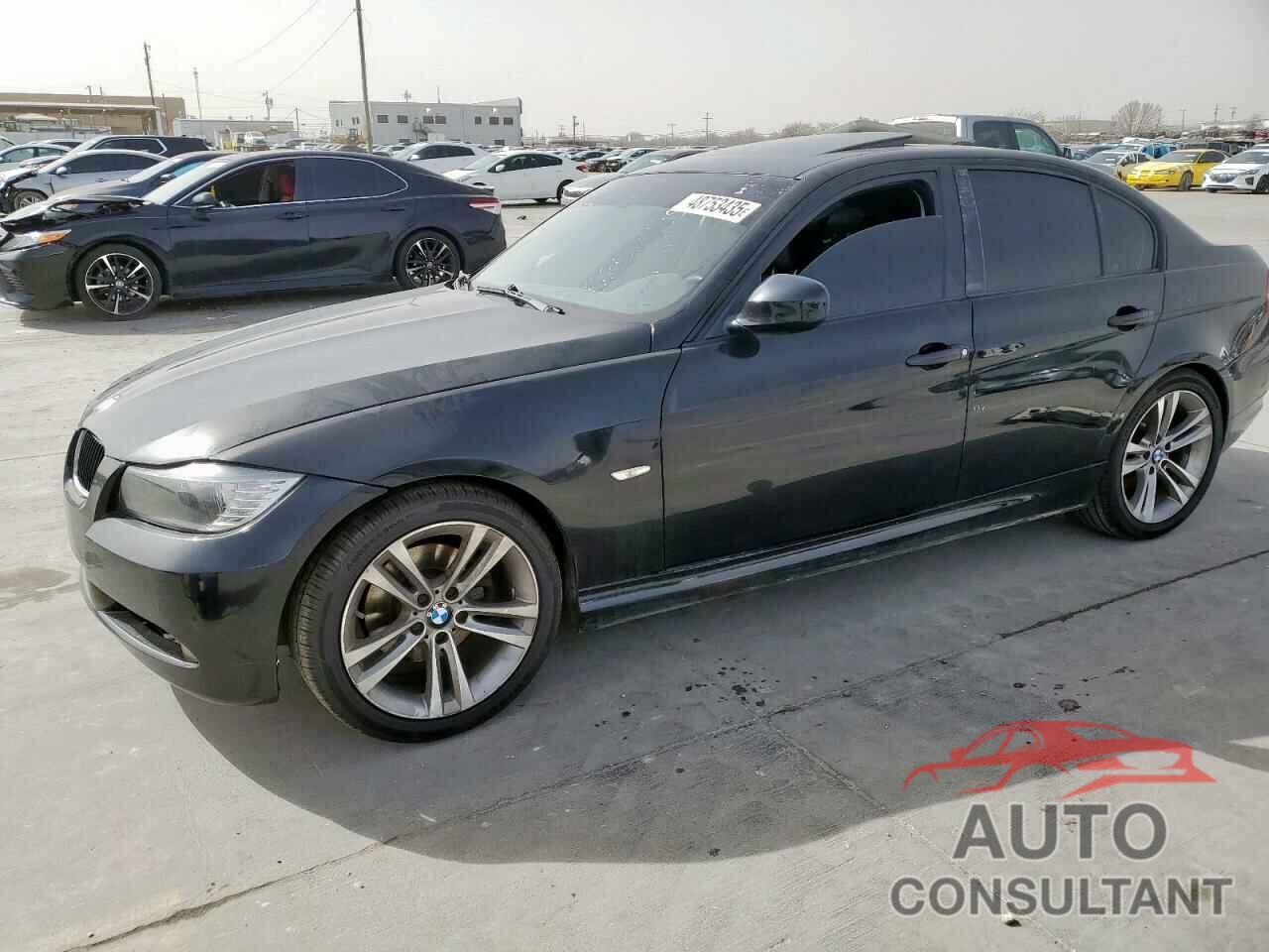 BMW 3 SERIES 2009 - WBAPH57549NM34201