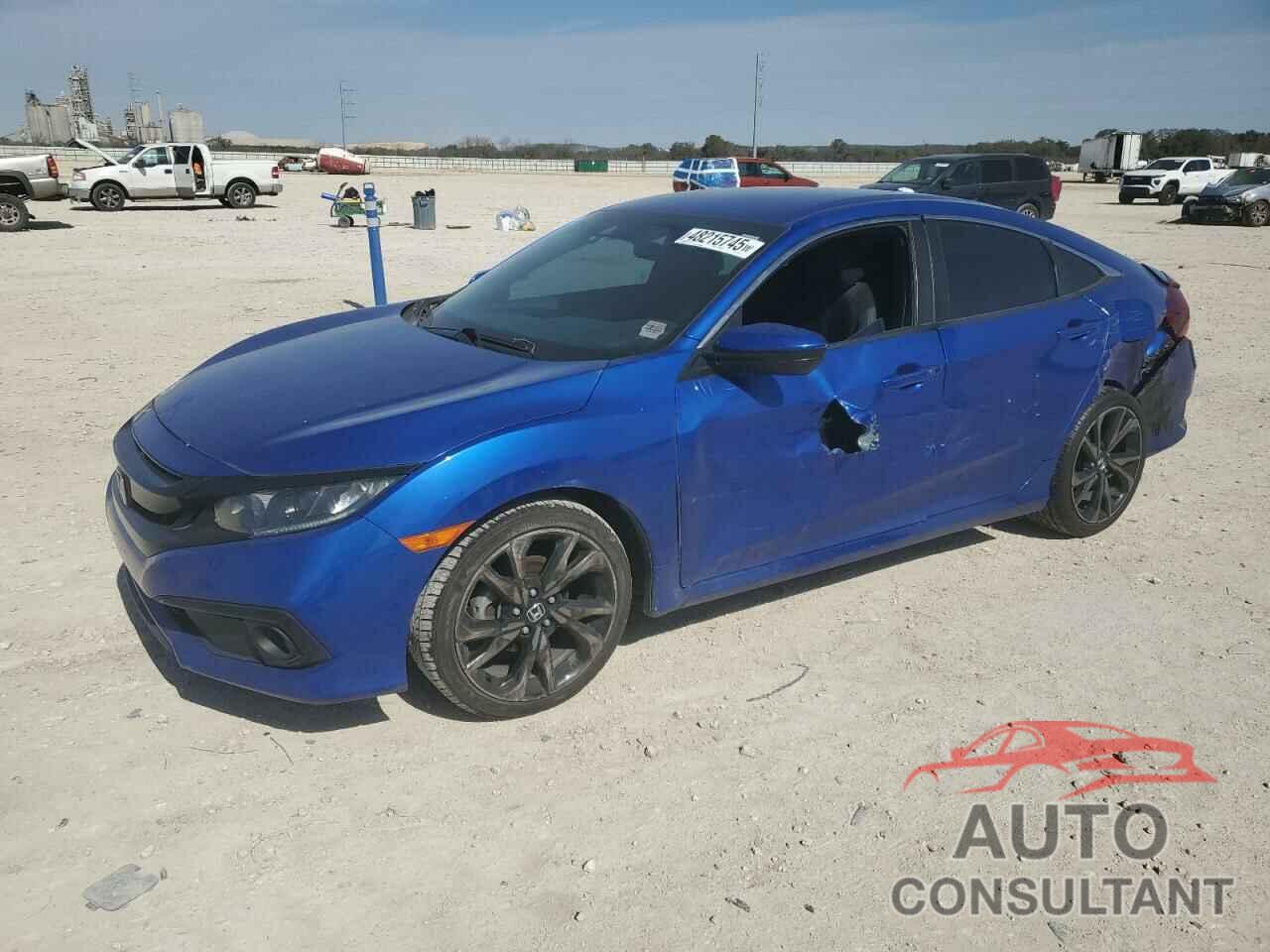 HONDA CIVIC 2019 - 2HGFC2F87KH550788