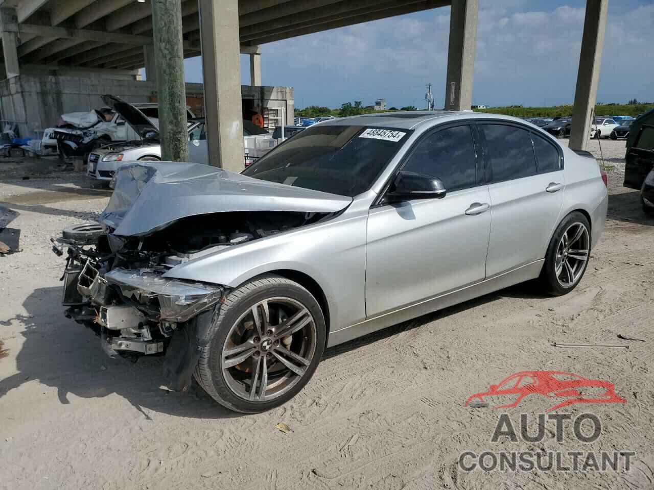 BMW 3 SERIES 2018 - WBA8B3C52JK777739