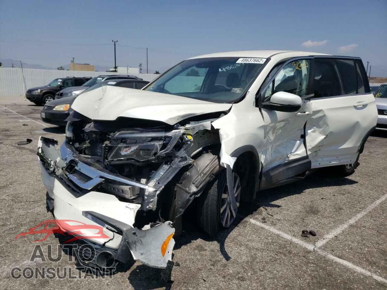 HONDA PILOT 2019 - 5FNYF5H32KB015018