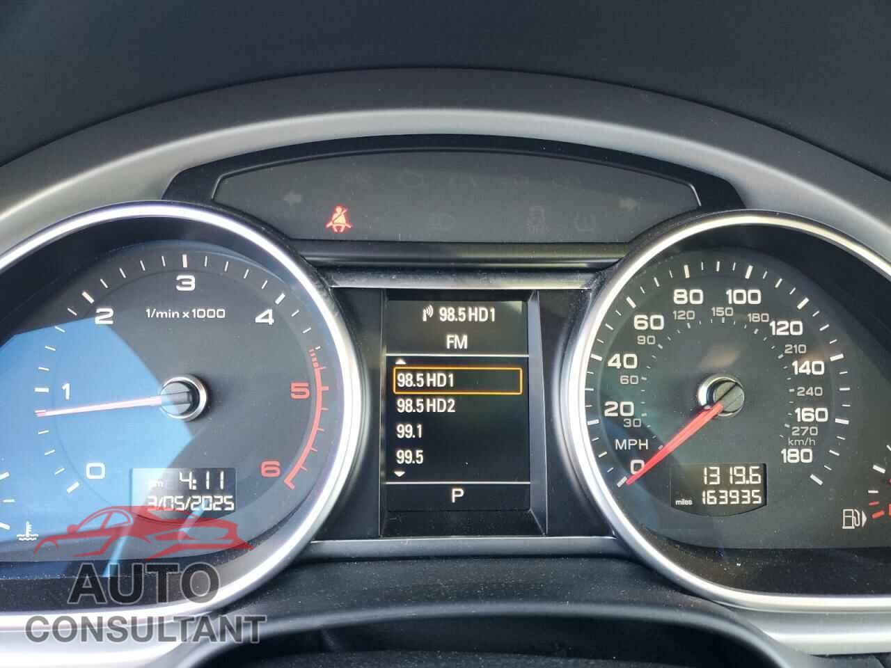 AUDI Q7 2012 - WA1VMBFE2CD001456