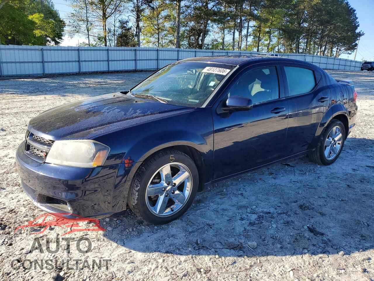 DODGE AVENGER 2013 - 1C3CDZCB1DN594016