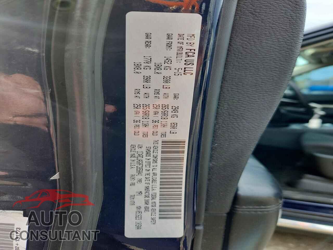 DODGE DURANGO 2015 - 1C4RDJAG0FC858041