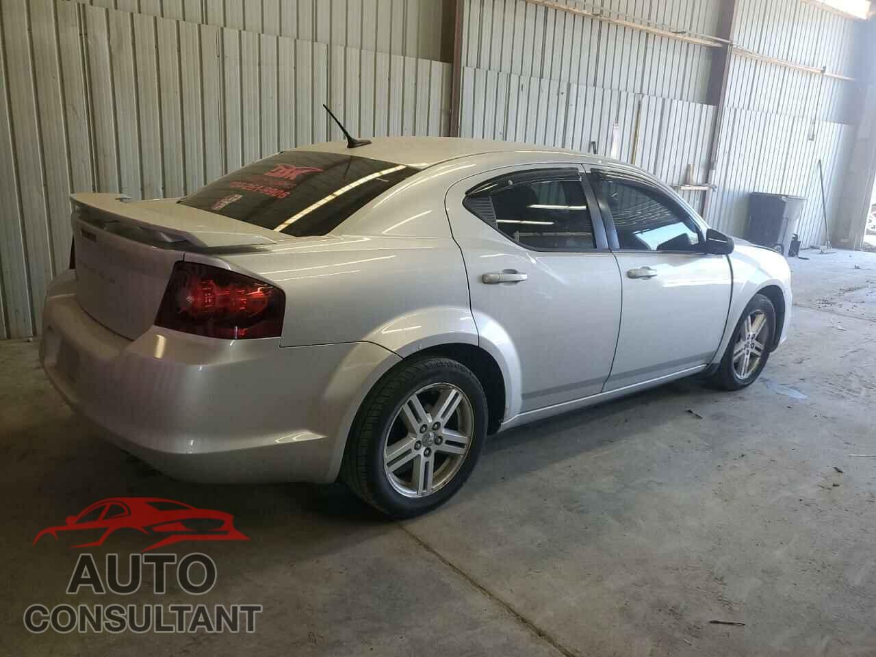 DODGE AVENGER 2012 - 1C3CDZAG8CN291344