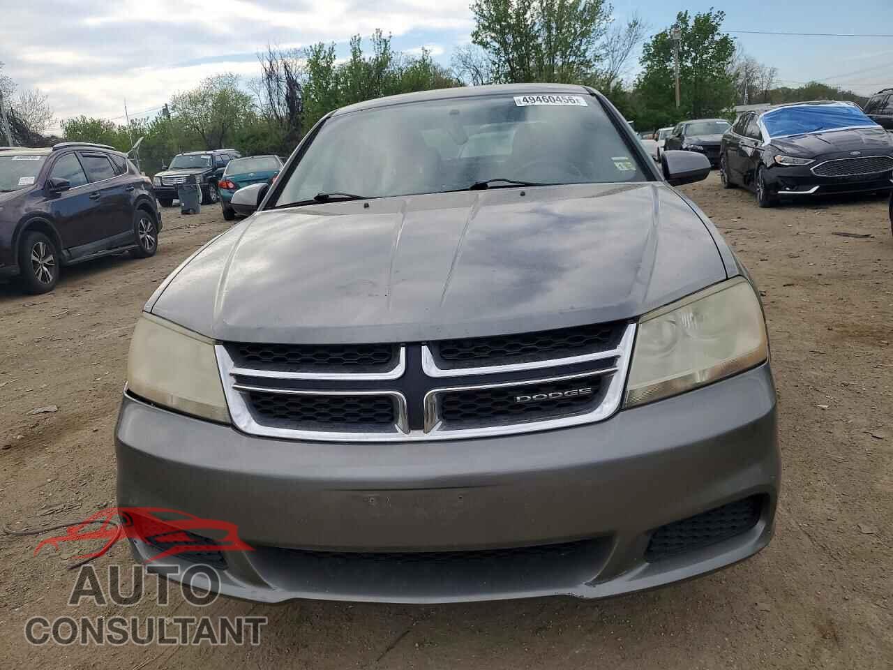 DODGE AVENGER 2012 - 1C3CDZCB9CN115582