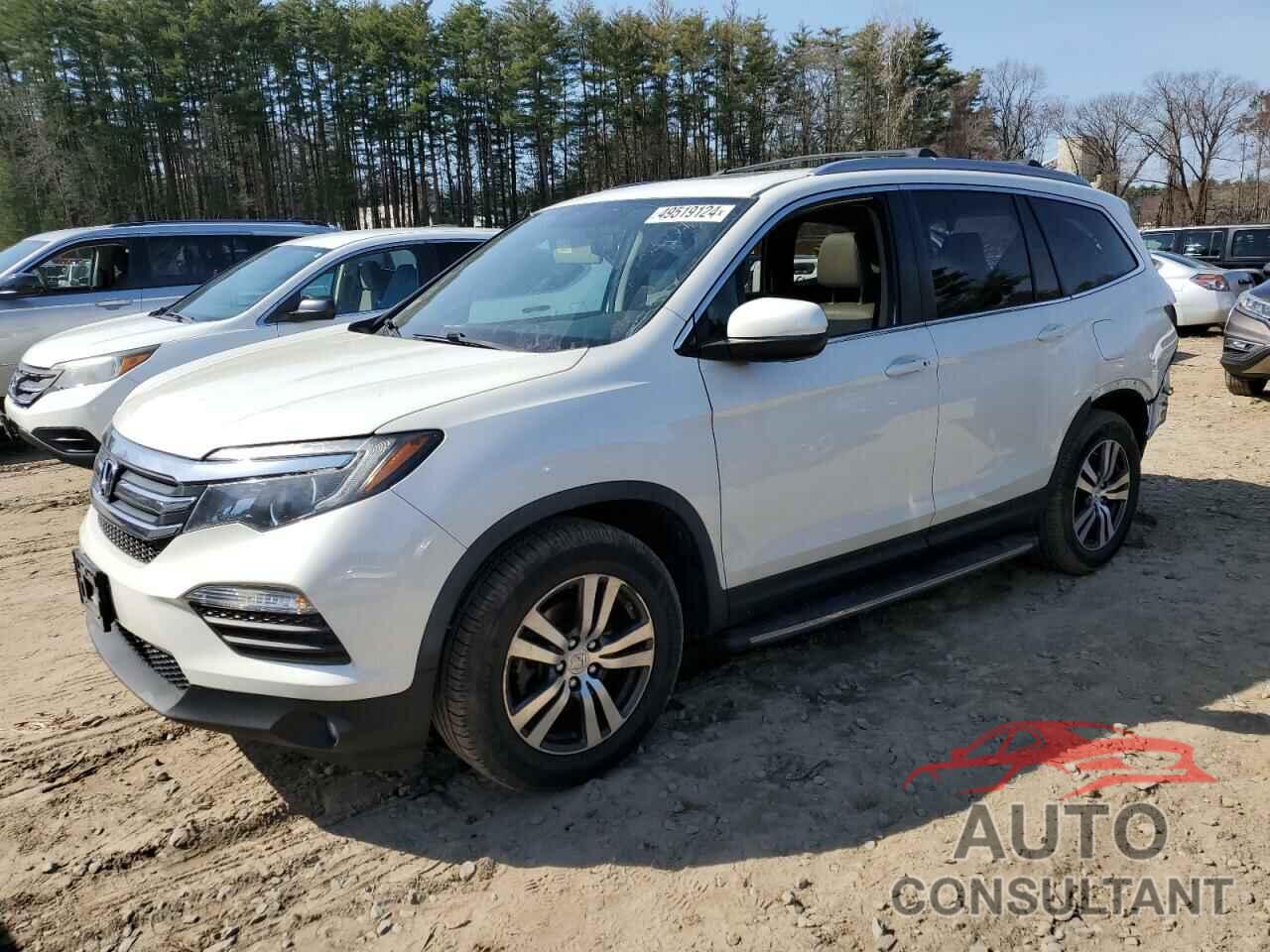 HONDA PILOT 2017 - 5FNYF6H50HB041732