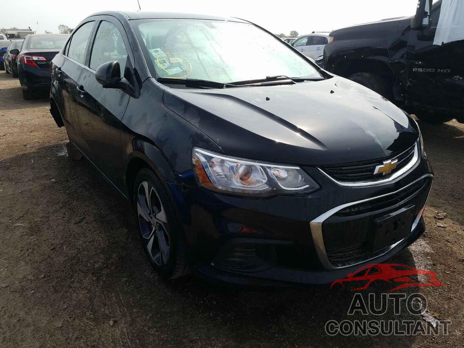 CHEVROLET SONIC 2017 - 1G1JF5SBXH4117581