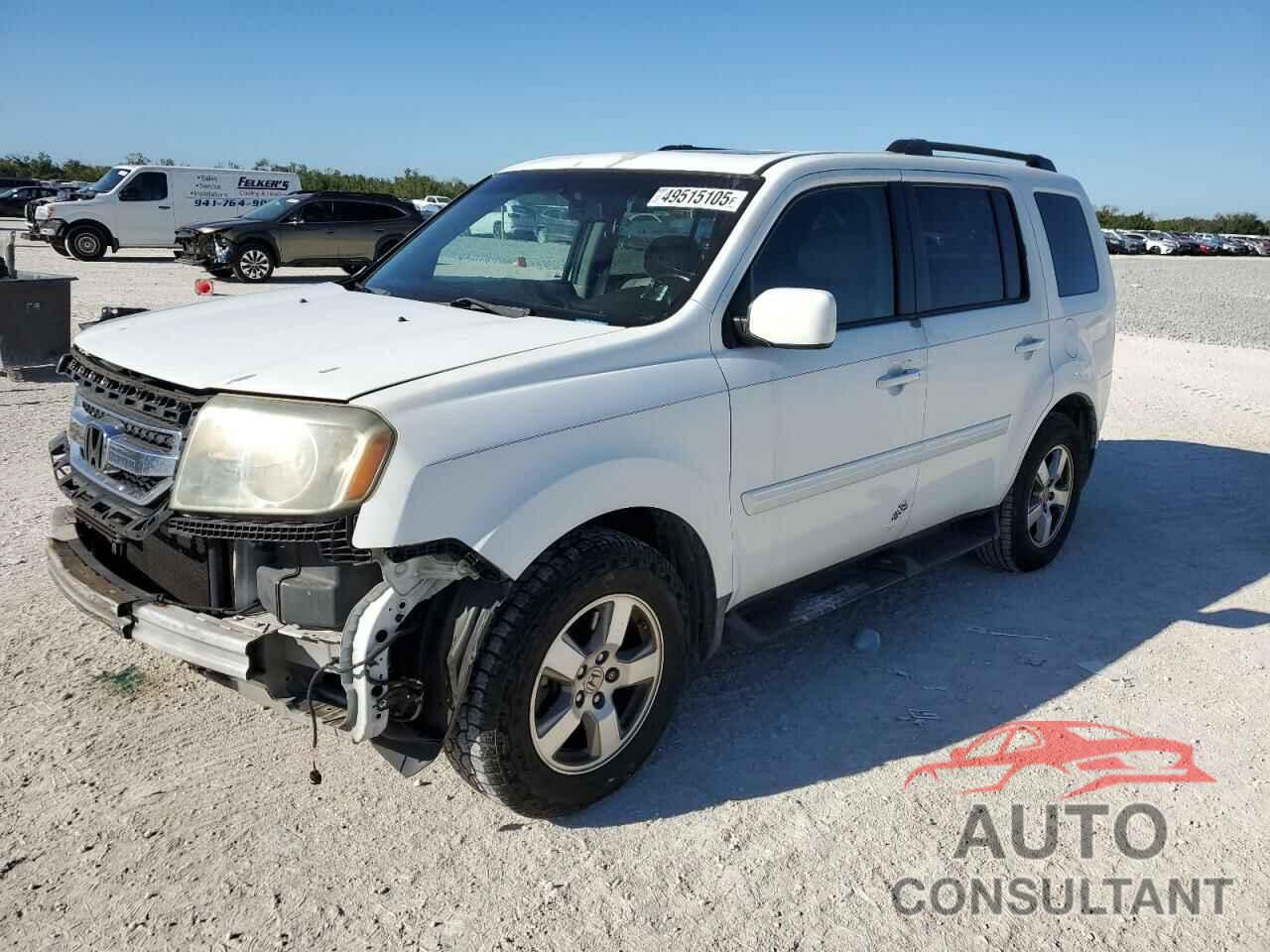 HONDA PILOT 2011 - 5FNYF3H51BB029028