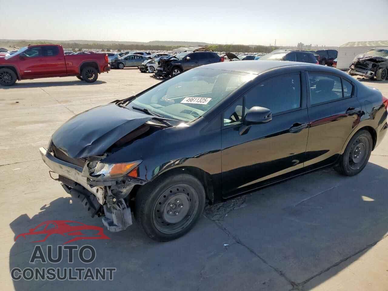 HONDA CIVIC 2012 - 2HGFB2F57CH576186