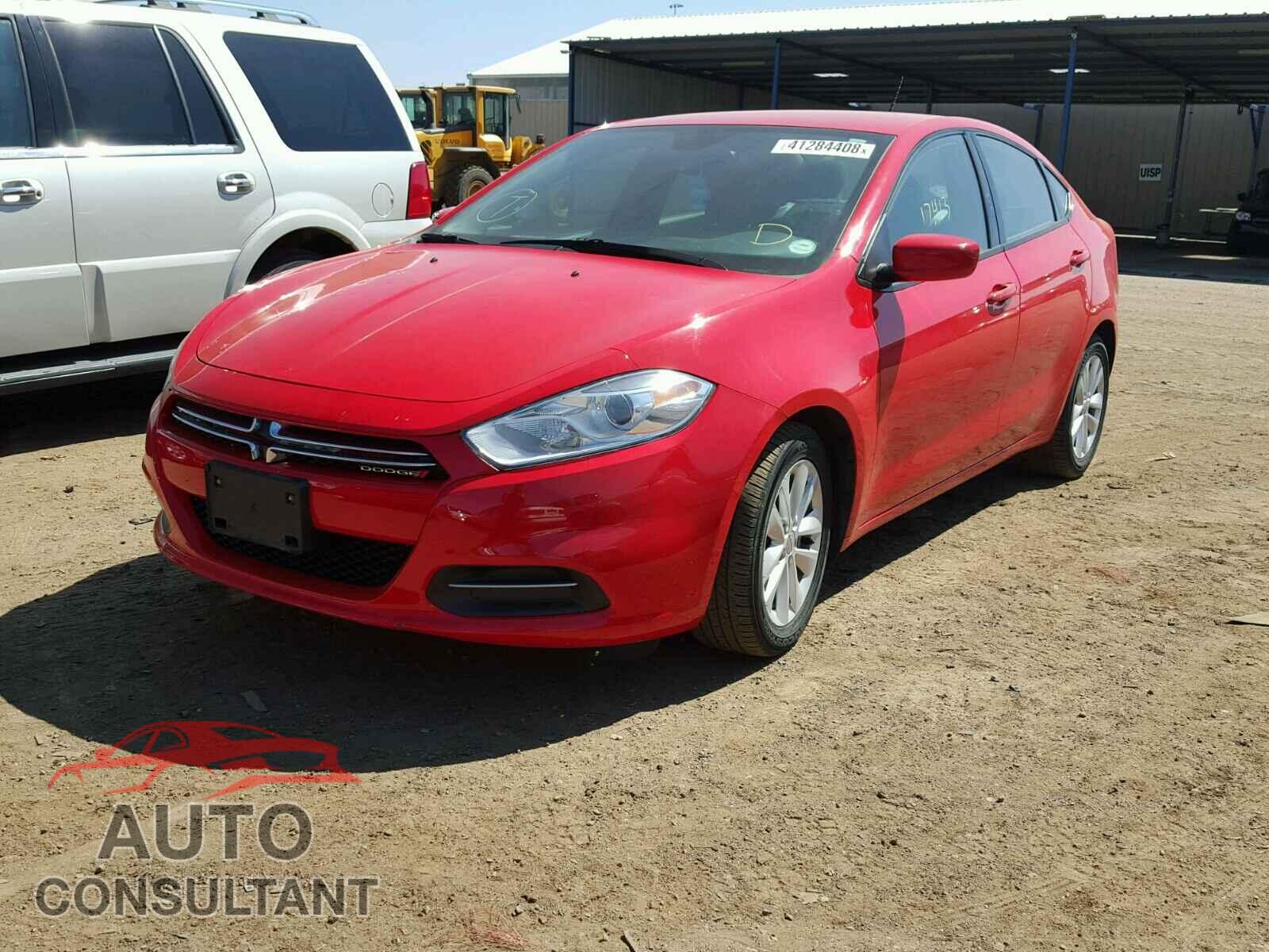 DODGE DART 2016 - 1C3CDFDH3GD625455