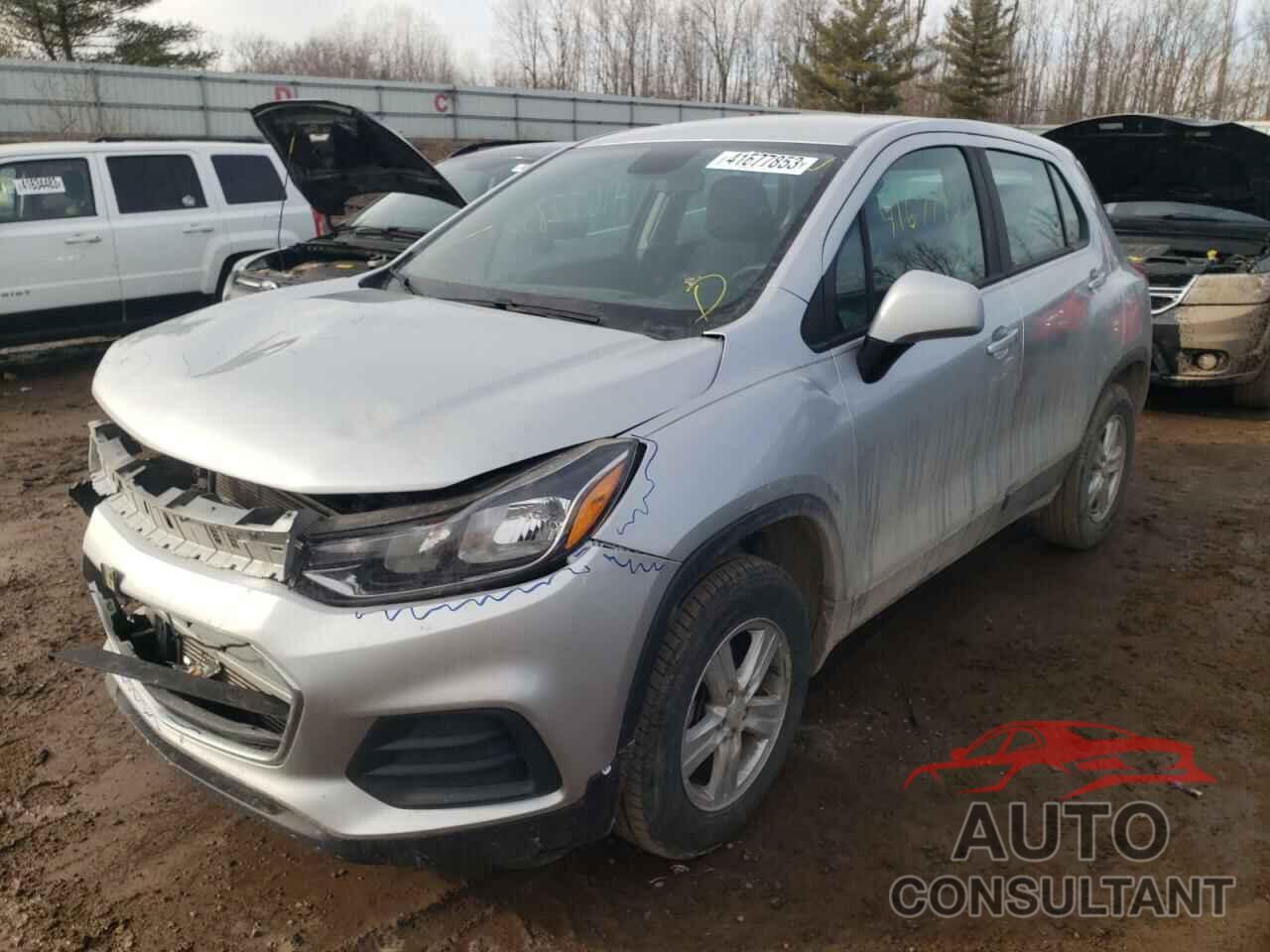 CHEVROLET TRAX 2018 - KL7CJNSB6JB610560