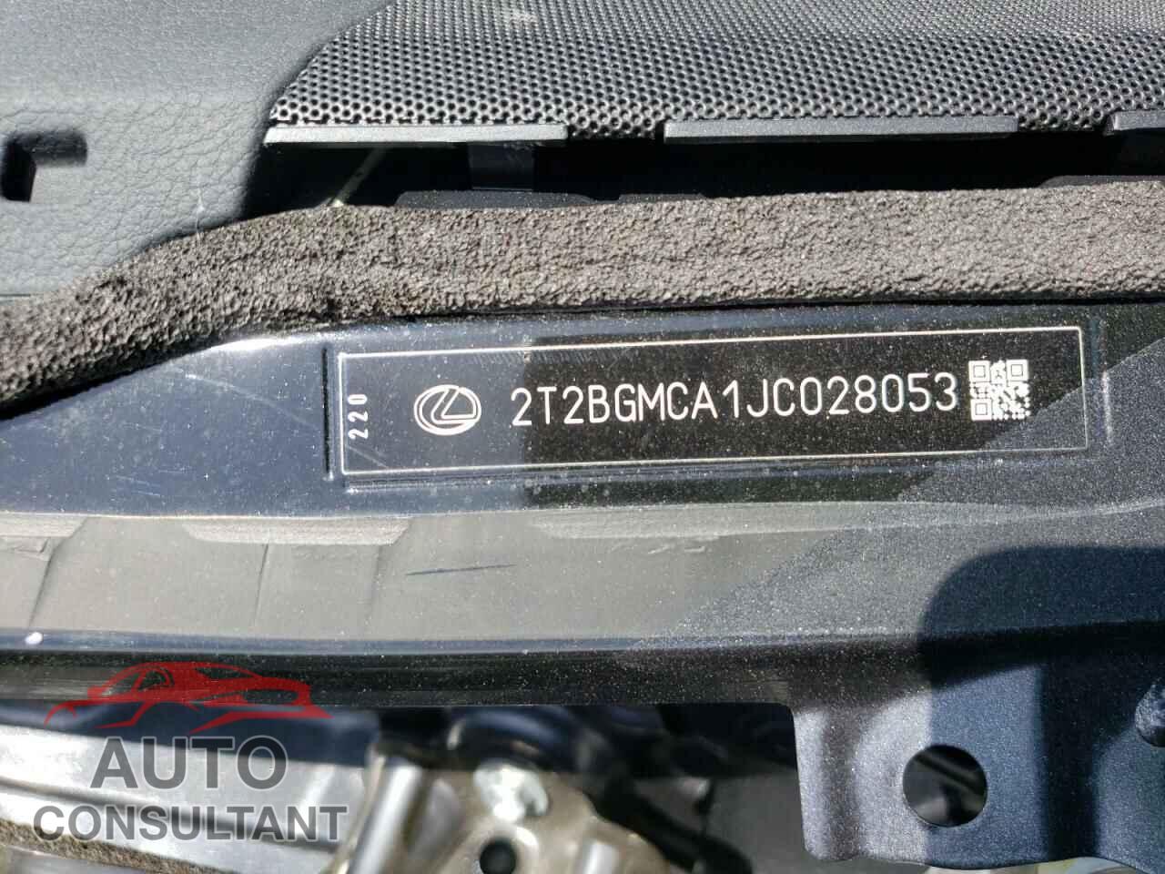 LEXUS RX450 2018 - 2T2BGMCA1JC028053
