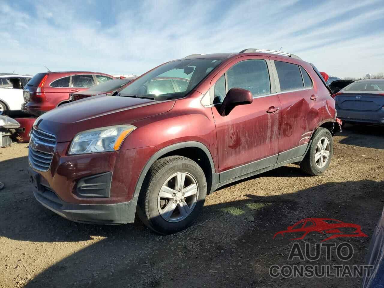 CHEVROLET TRAX 2016 - 3GNCJPSB3GL121711