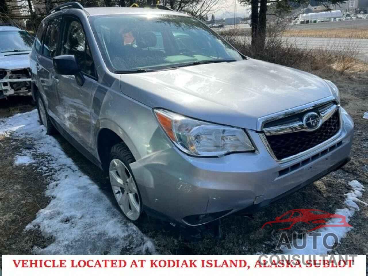 SUBARU FORESTER 2016 - JF2SJABC3GH411537