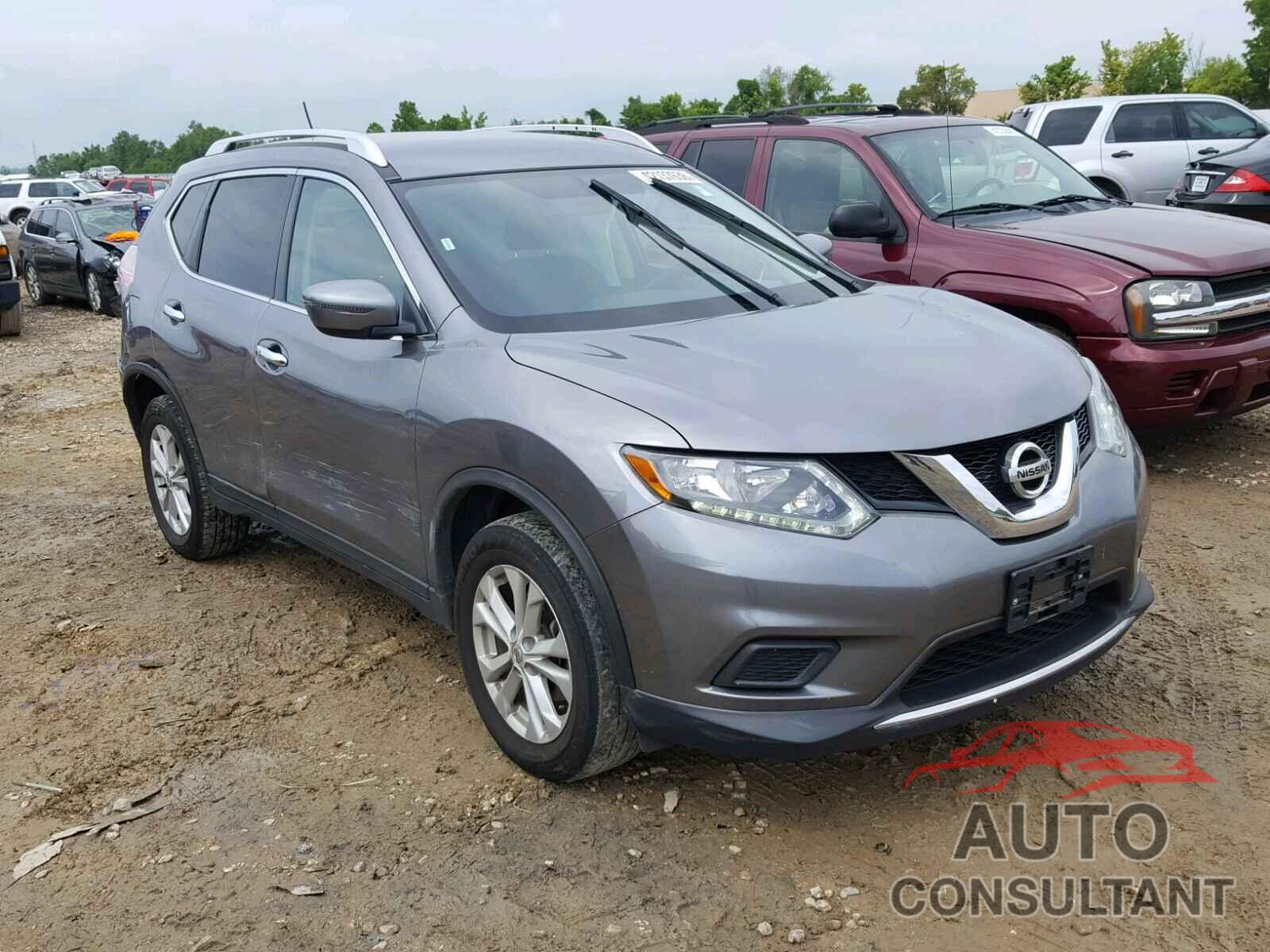 NISSAN ROGUE S 2016 - KNMAT2MT2GP708831