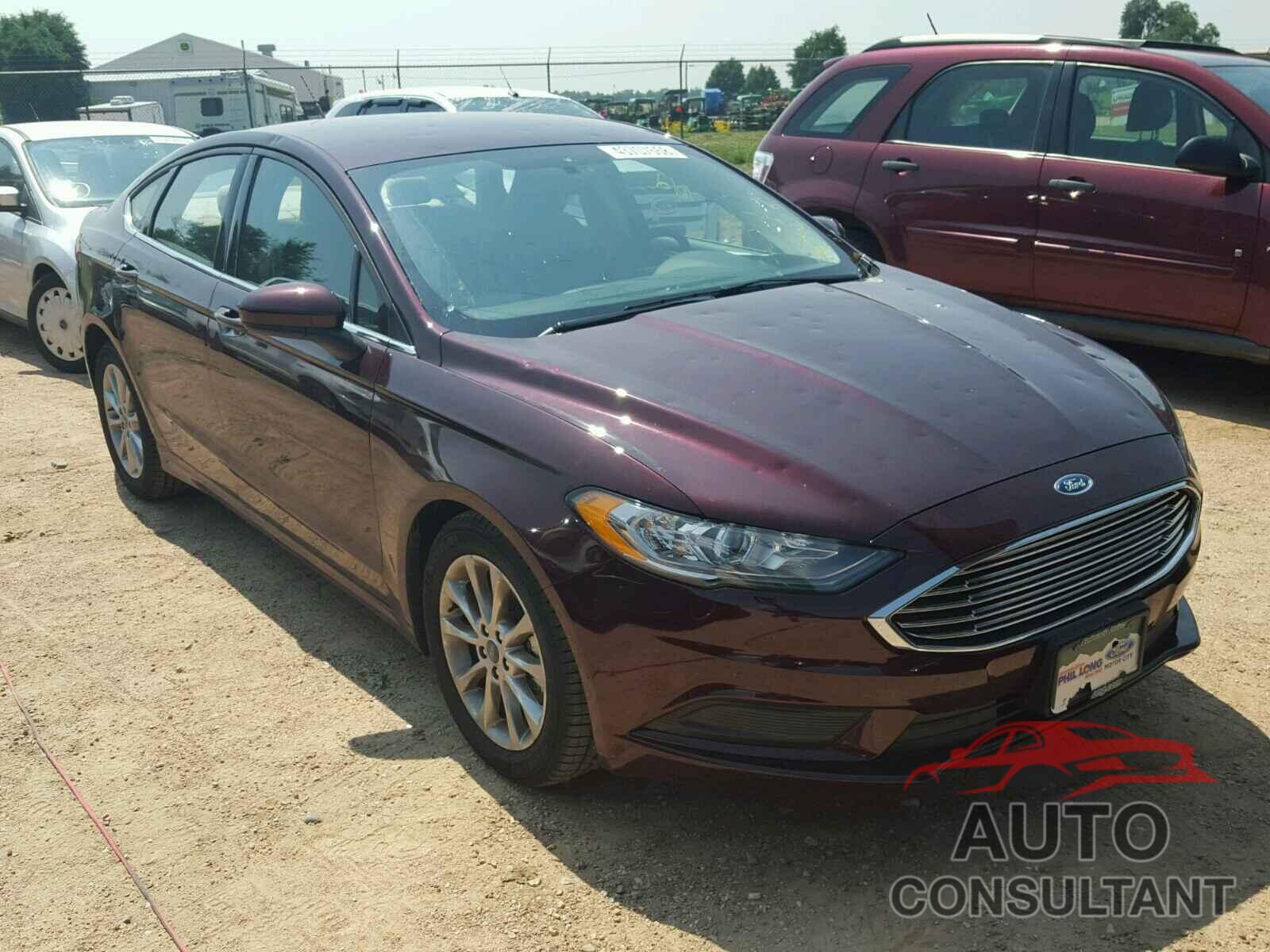 FORD FUSION 2017 - 3FA6P0H71HR413554
