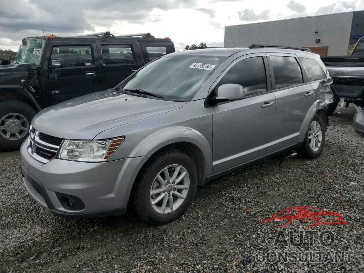 DODGE JOURNEY 2017 - 3C4PDCBG3HT523493