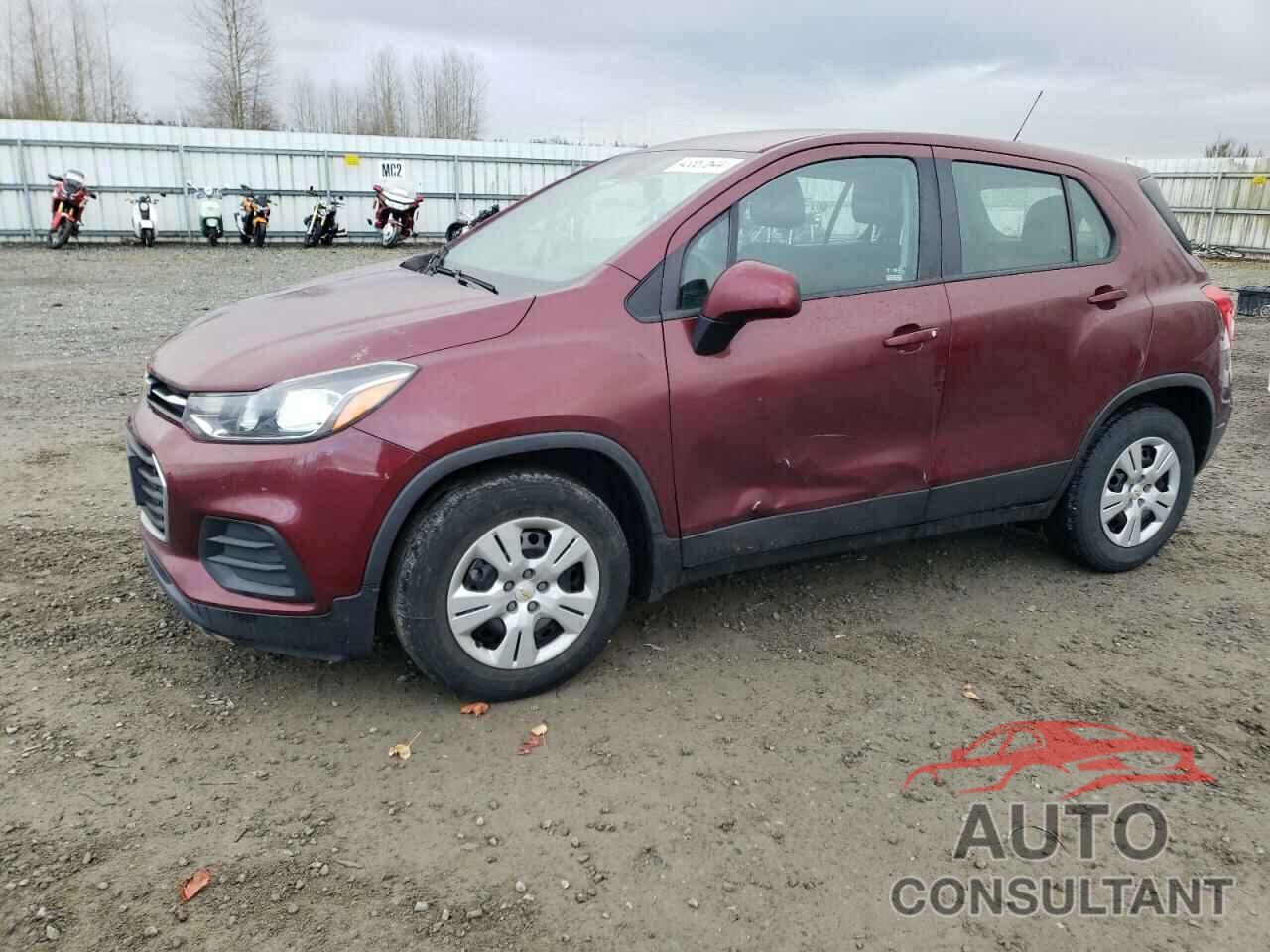 CHEVROLET TRAX 2017 - 3GNCJKSB5HL153838