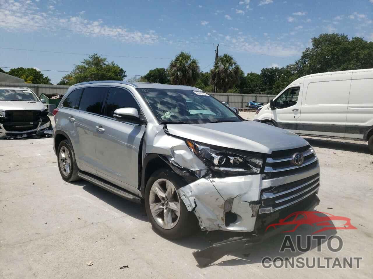 TOYOTA HIGHLANDER 2018 - 5TDYZRFH3JS254844