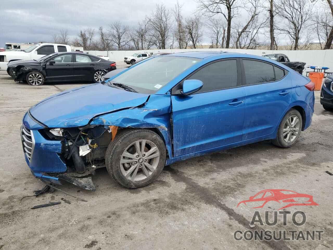 HYUNDAI ELANTRA 2017 - KMHD84LF4HU165289