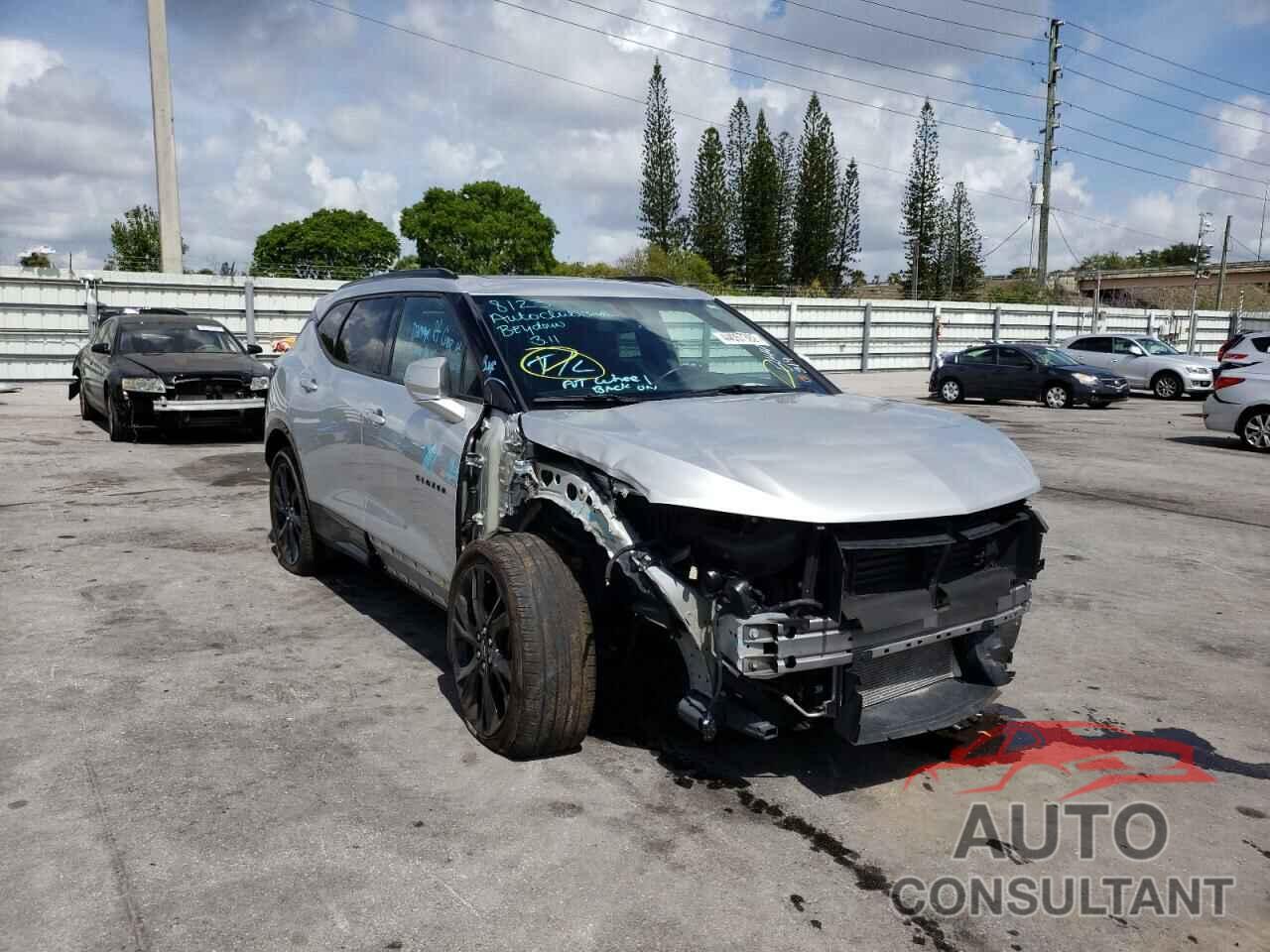 CHEVROLET BLAZER 2019 - 3GNKBERSXKS655144