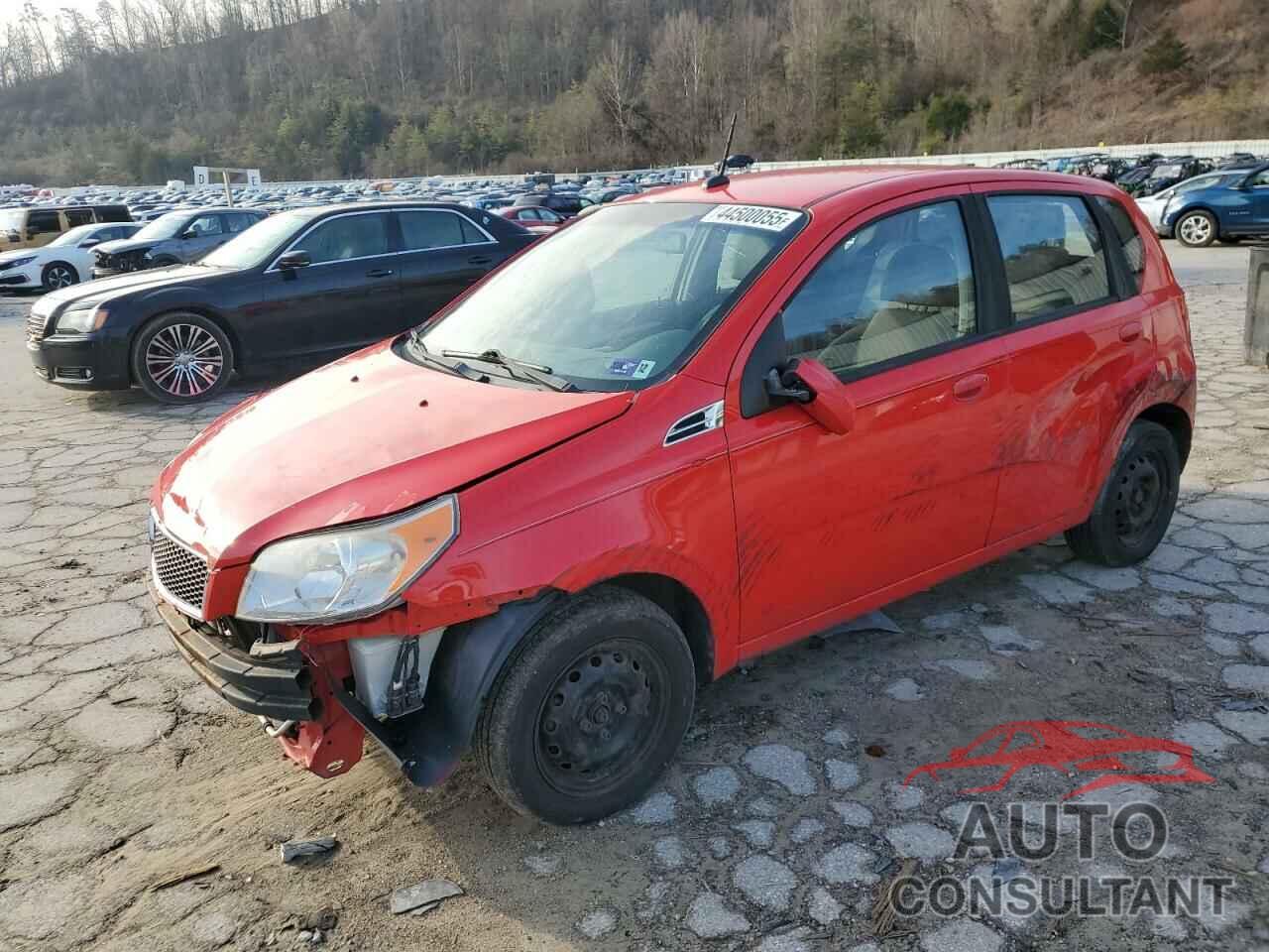 CHEVROLET AVEO 2010 - KL1TD6DE6AB098555