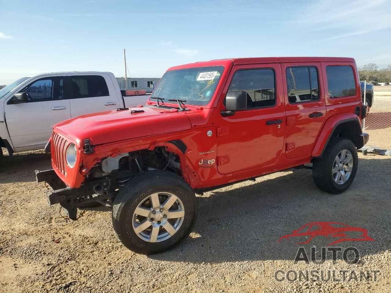 JEEP WRANGLER 2018 - 1C4HJXEG3JW124230
