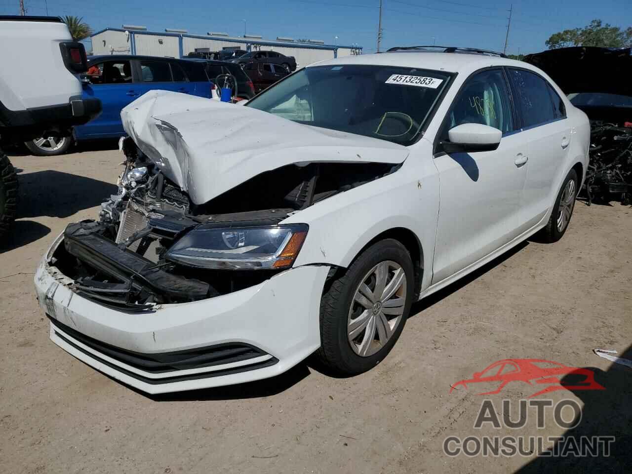 VOLKSWAGEN JETTA 2017 - 3VW2B7AJ1HM225634