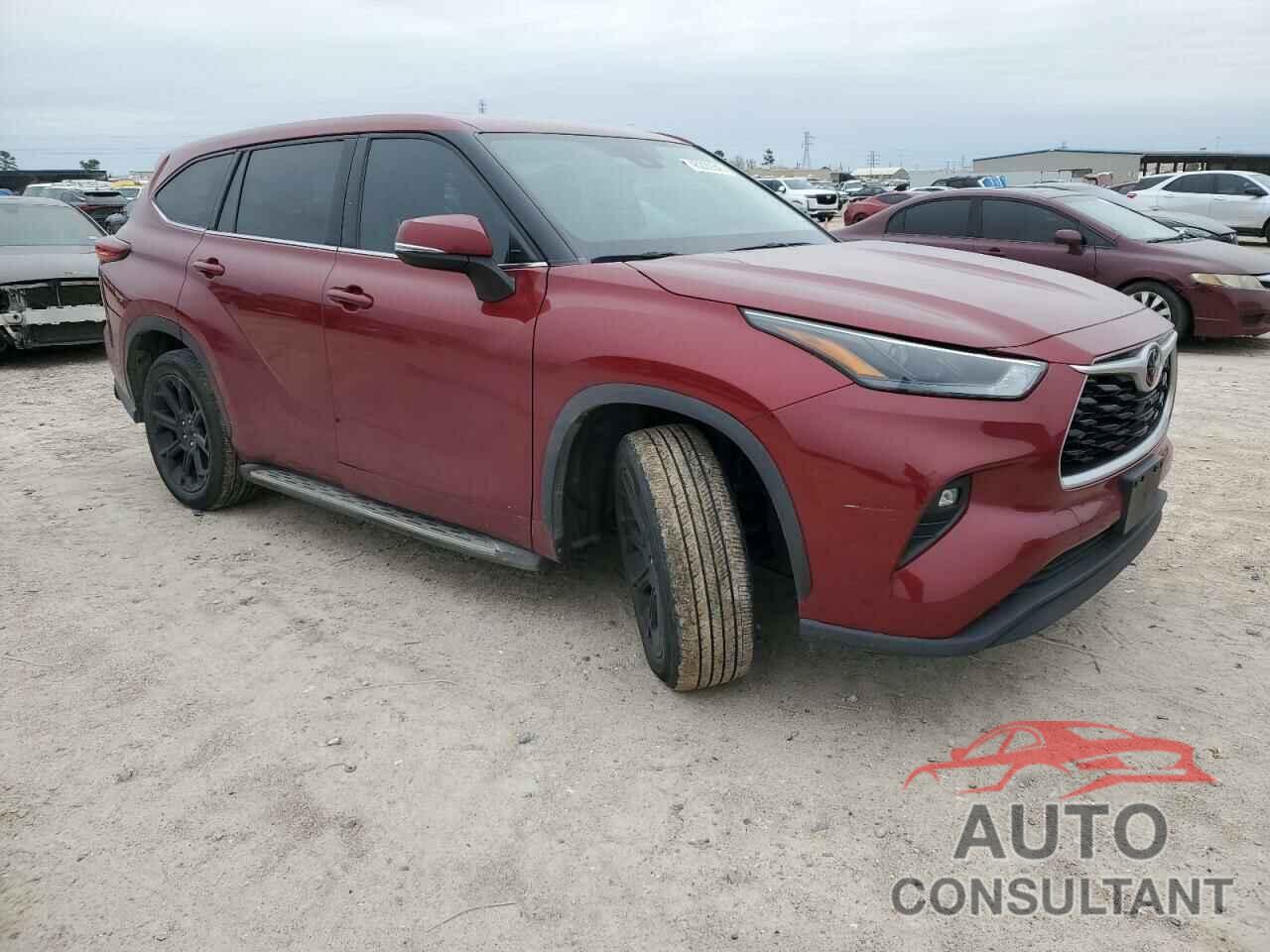 TOYOTA HIGHLANDER 2022 - 5TDZZRAH9NS126660