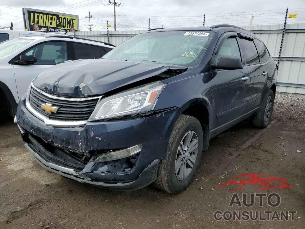 CHEVROLET TRAVERSE 2017 - 1GNKRFKD4HJ253756