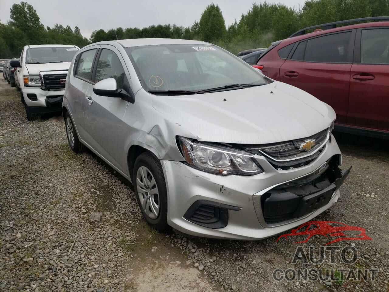 CHEVROLET SONIC 2020 - 1G1JG6SB3L4123489