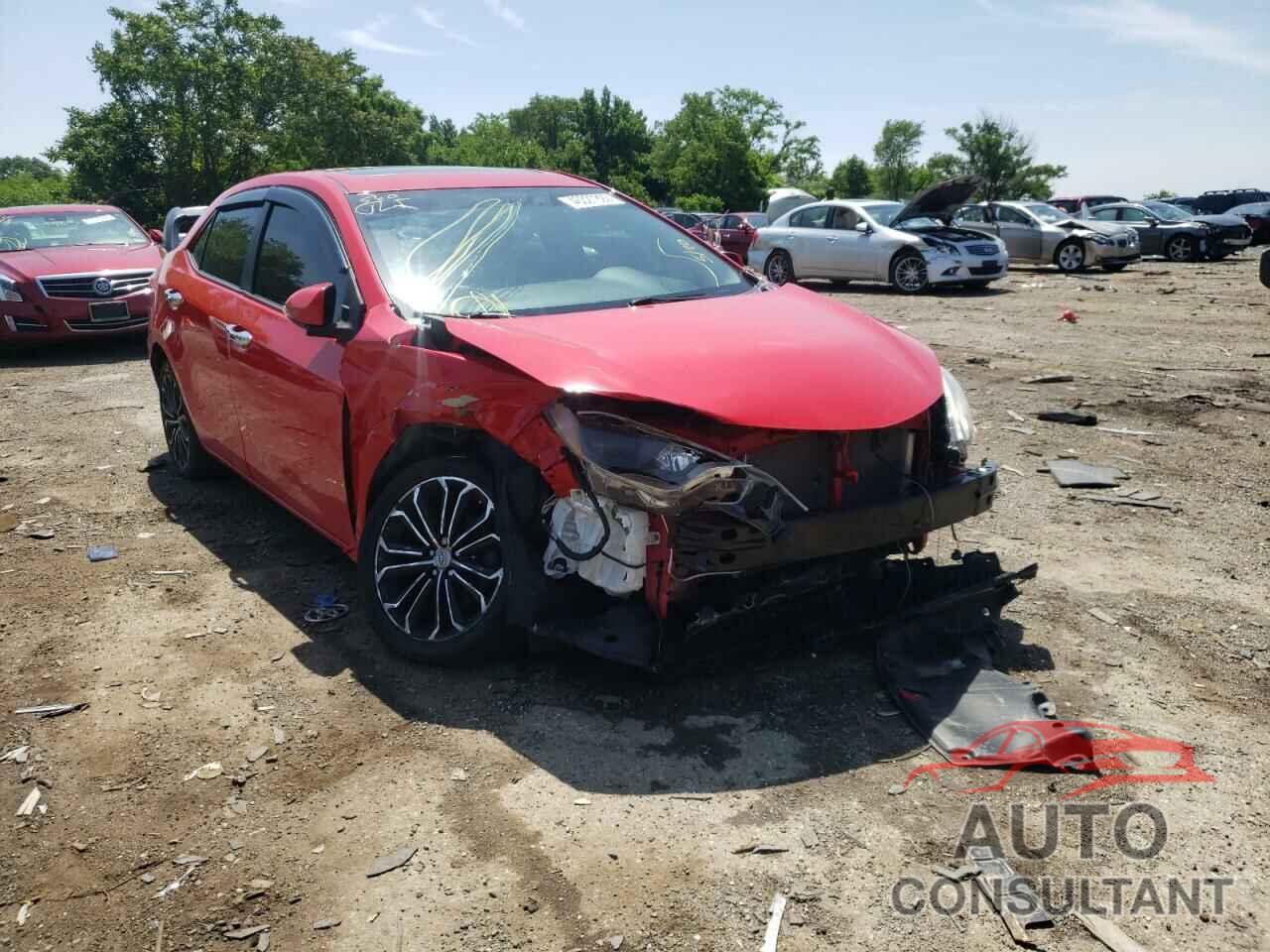 TOYOTA COROLLA 2016 - 2T1BURHE4GC496356