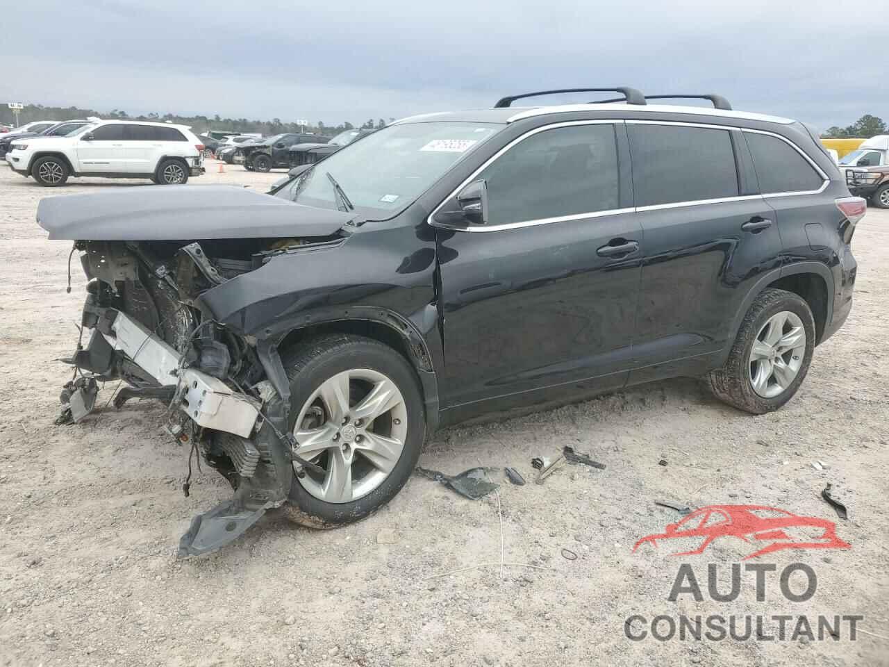 TOYOTA HIGHLANDER 2015 - 5TDYKRFH1FS059062