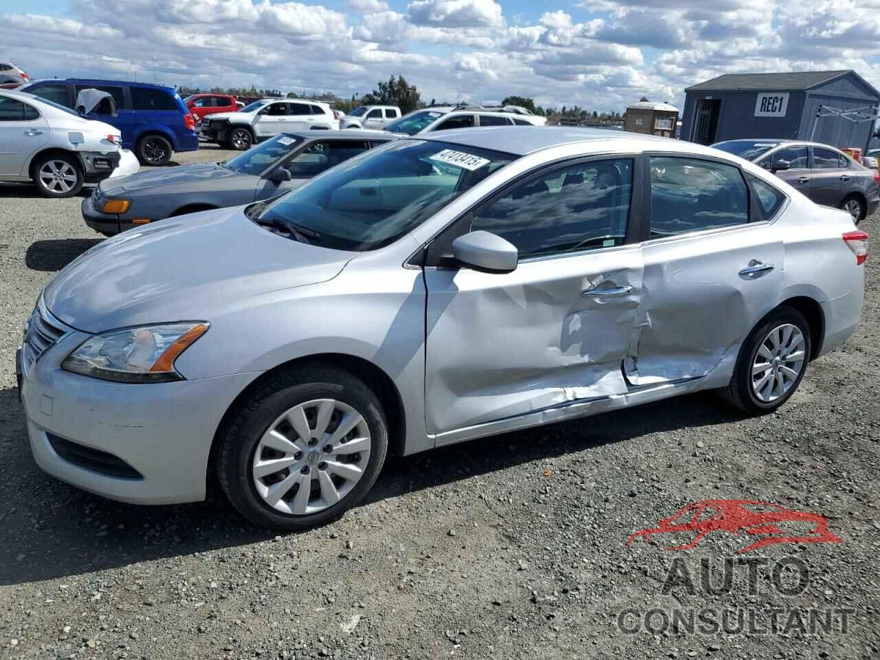 NISSAN SENTRA 2014 - 1N4AB7AP9EN851197