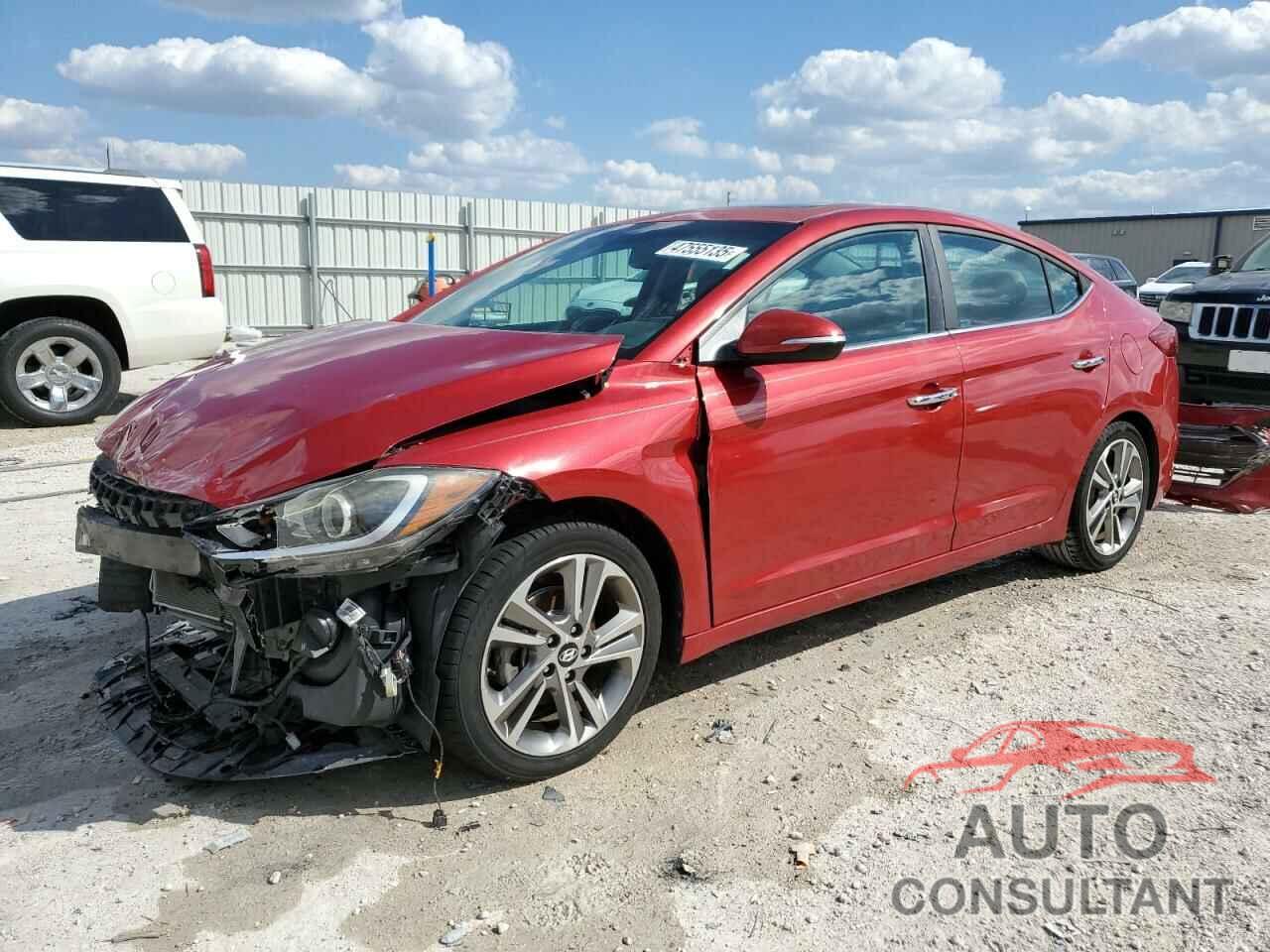 HYUNDAI ELANTRA 2017 - 5NPD84LF0HH059291