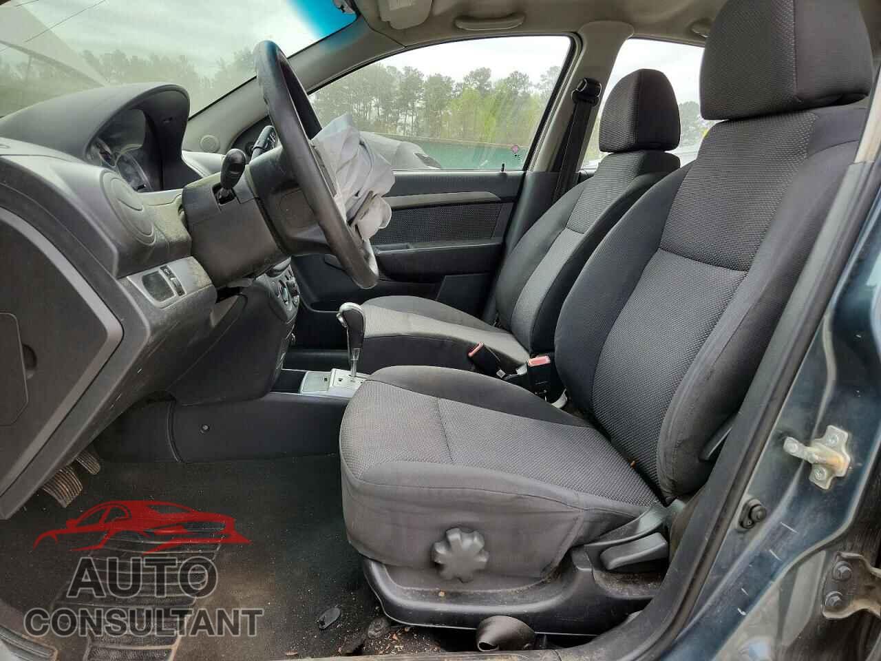 CHEVROLET AVEO 2010 - KL1TD5DE3AB124829