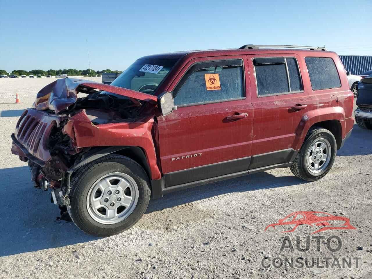 JEEP PATRIOT 2017 - 1C4NJPBB8HD103701