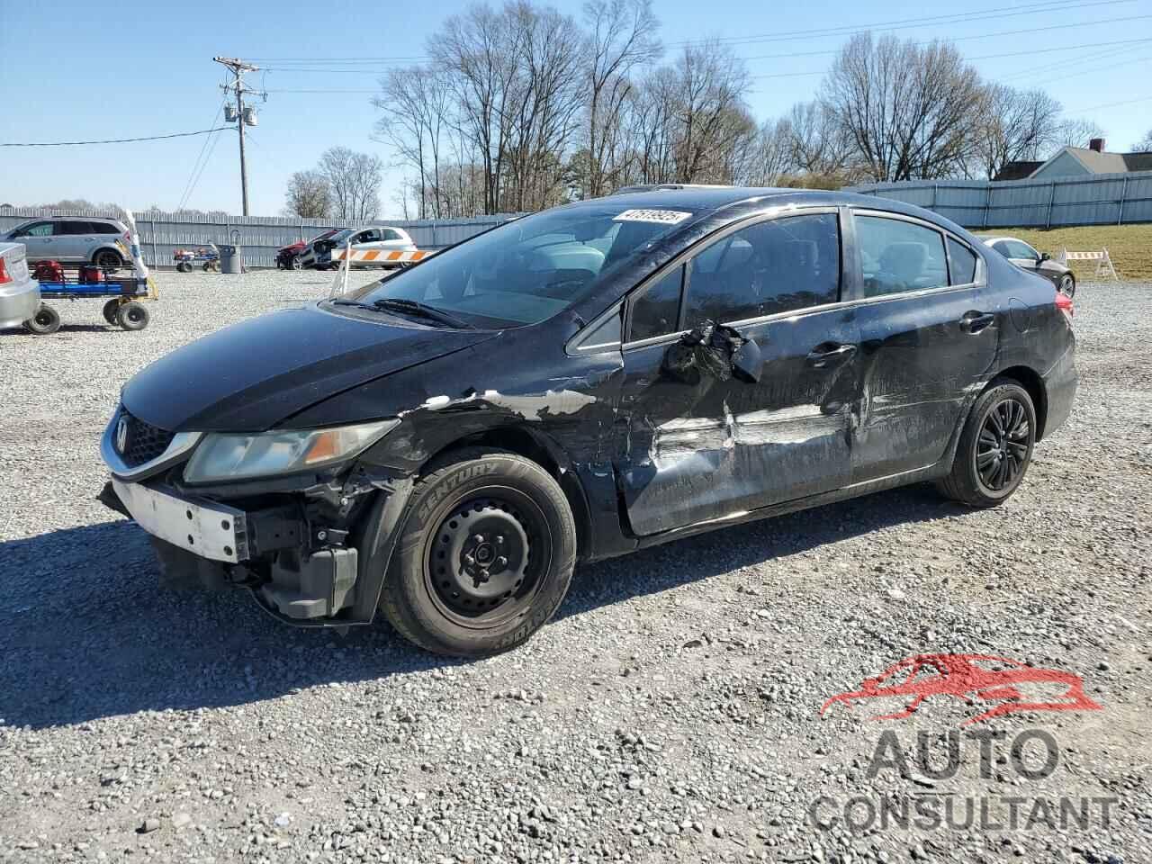 HONDA CIVIC 2013 - 2HGFB2F51DH300068