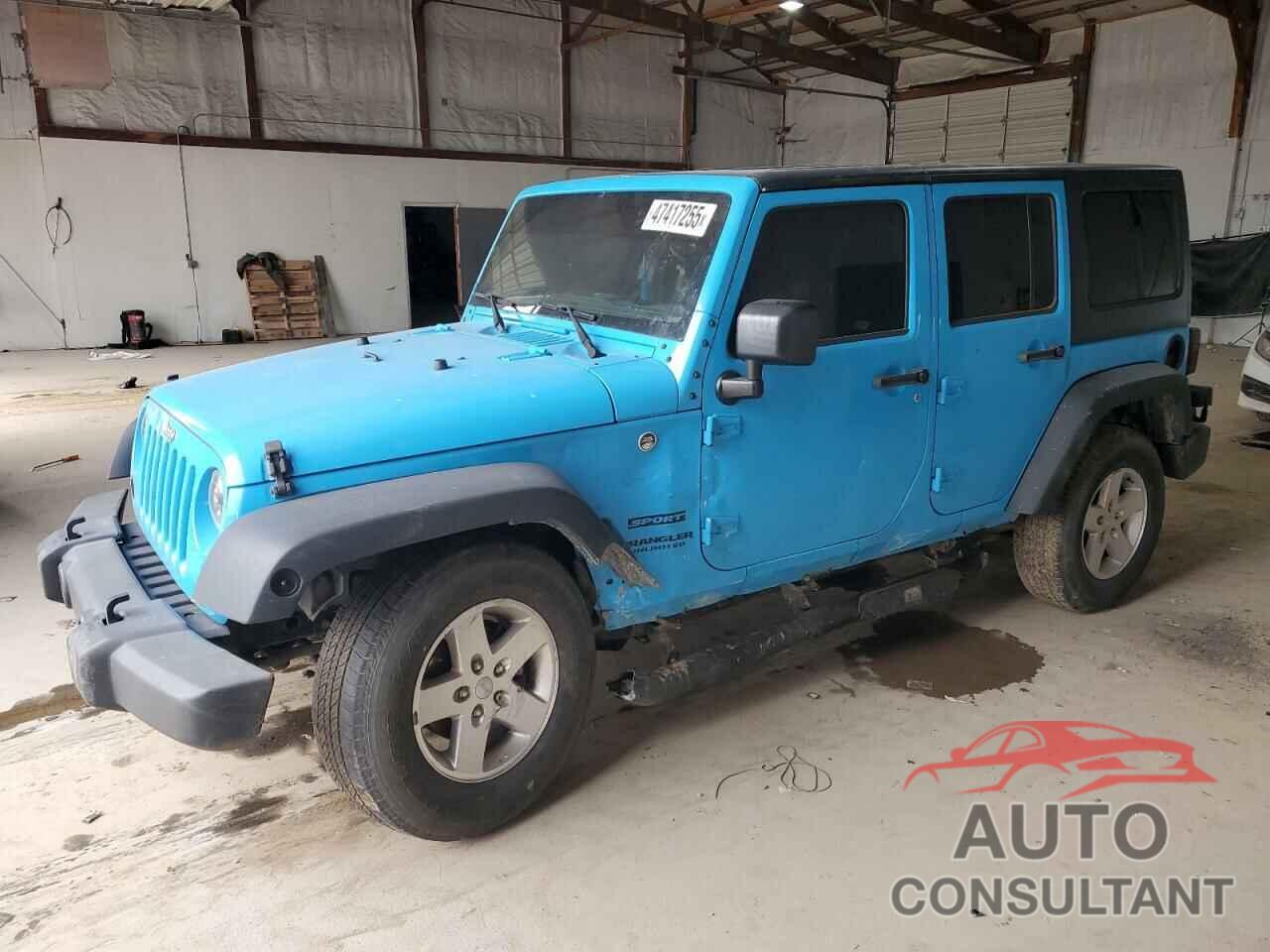 JEEP WRANGLER 2017 - 1C4BJWDG1HL636064