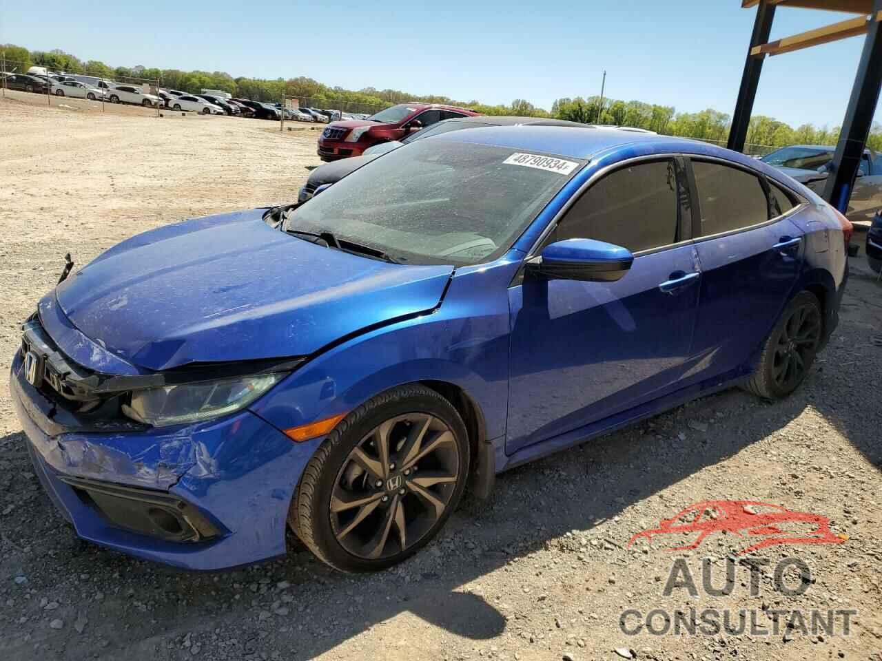 HONDA CIVIC 2019 - 2HGFC2F83KH560279