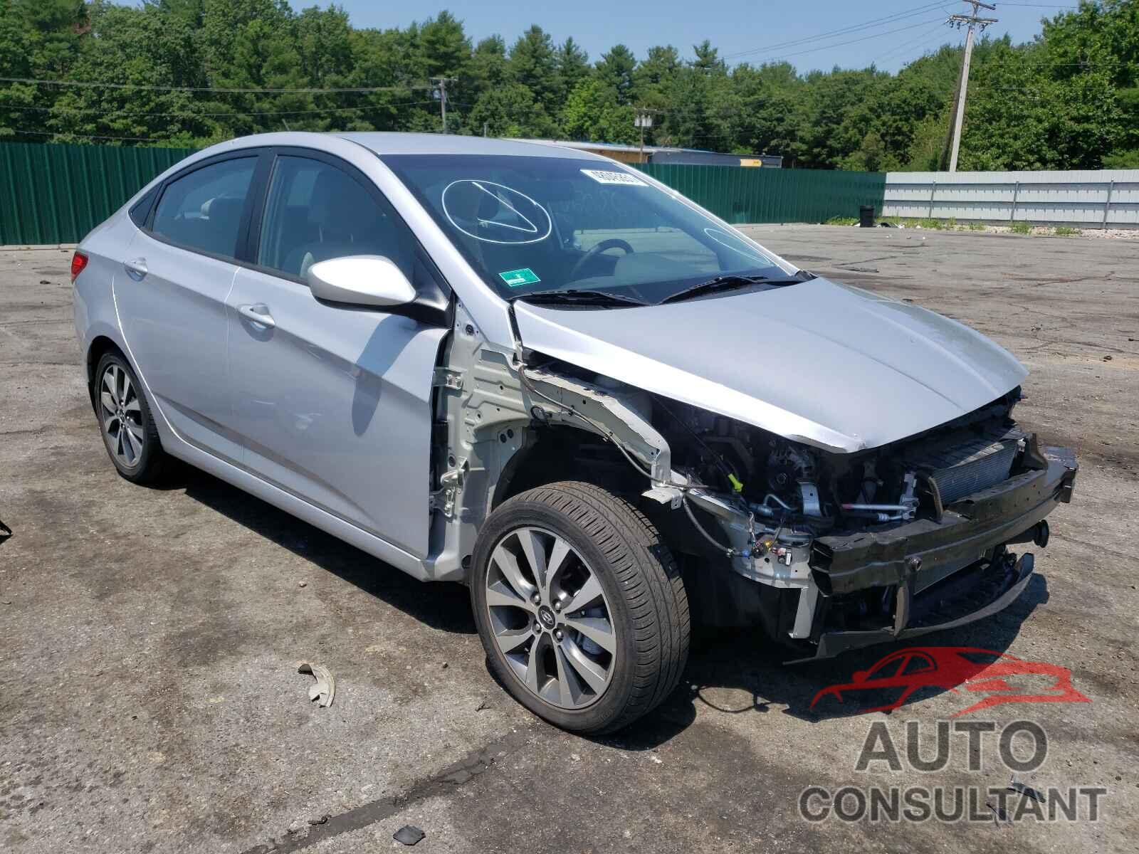 HYUNDAI ACCENT 2017 - KMHCT4AE9HU347185