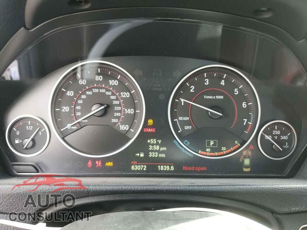 BMW 3 SERIES 2013 - WBA3A5C57DF603834