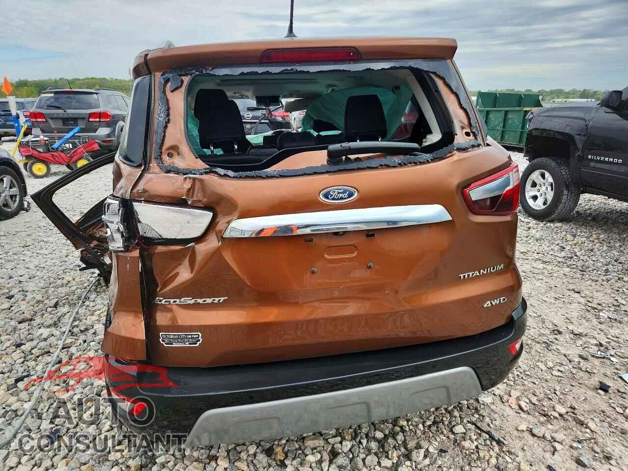FORD ECOSPORT 2019 - MAJ6S3KL0KC256837