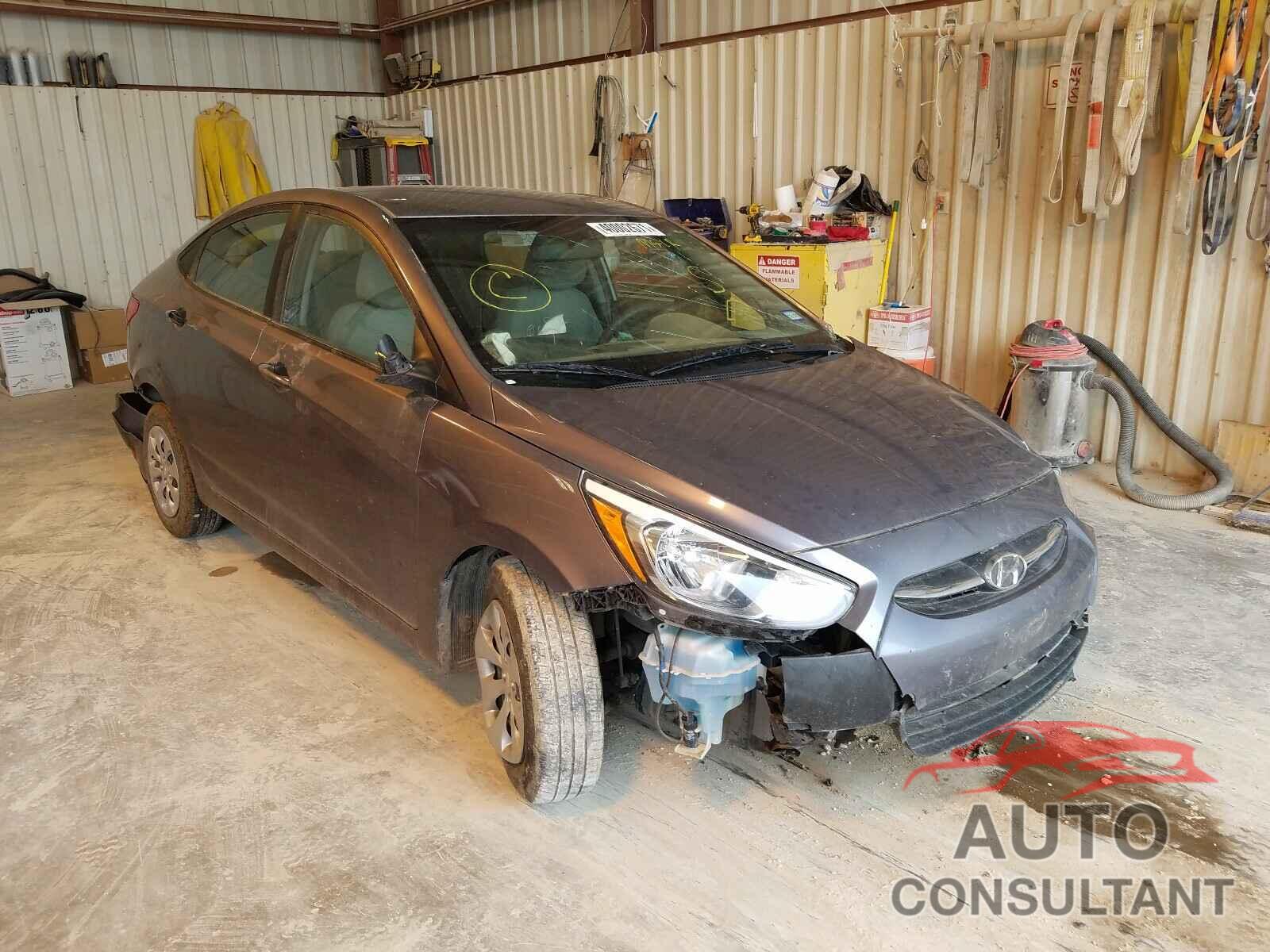 HYUNDAI ACCENT 2017 - KMHCT4AE2HU332222