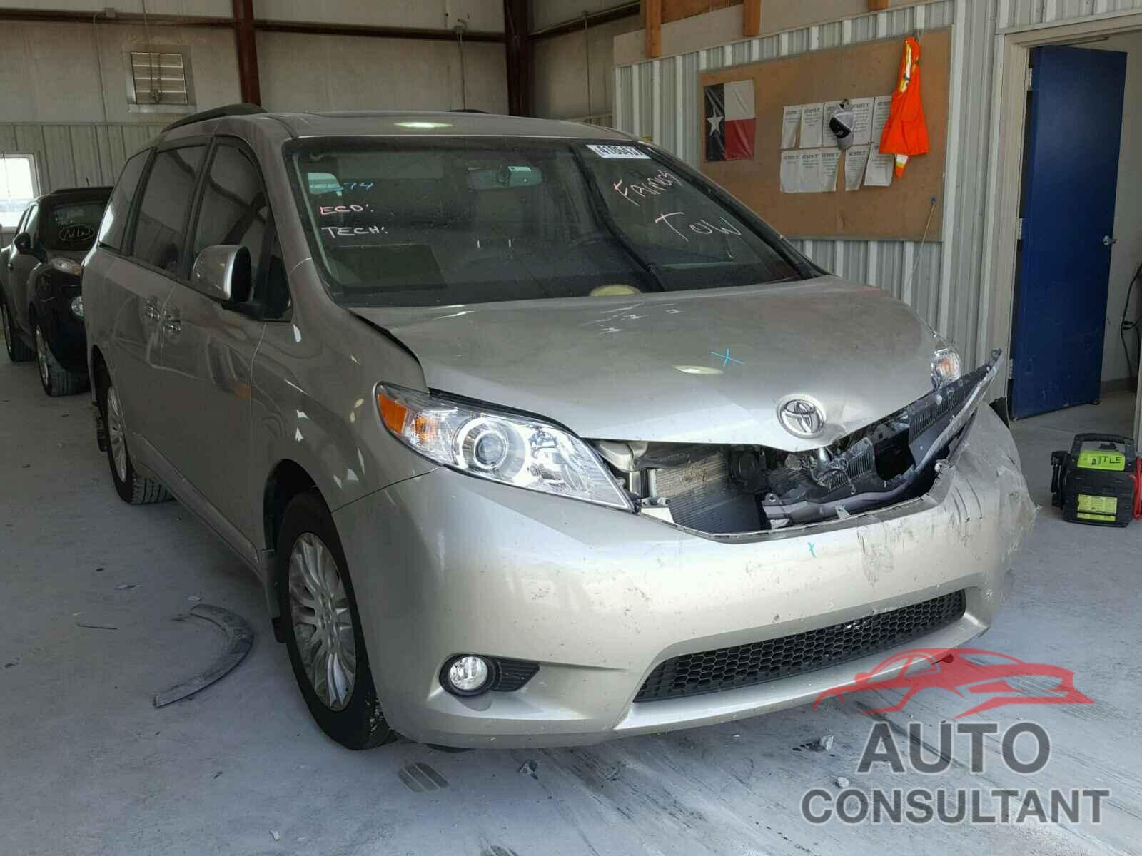 TOYOTA SIENNA 2017 - 5TDYZ3DC9HS870689