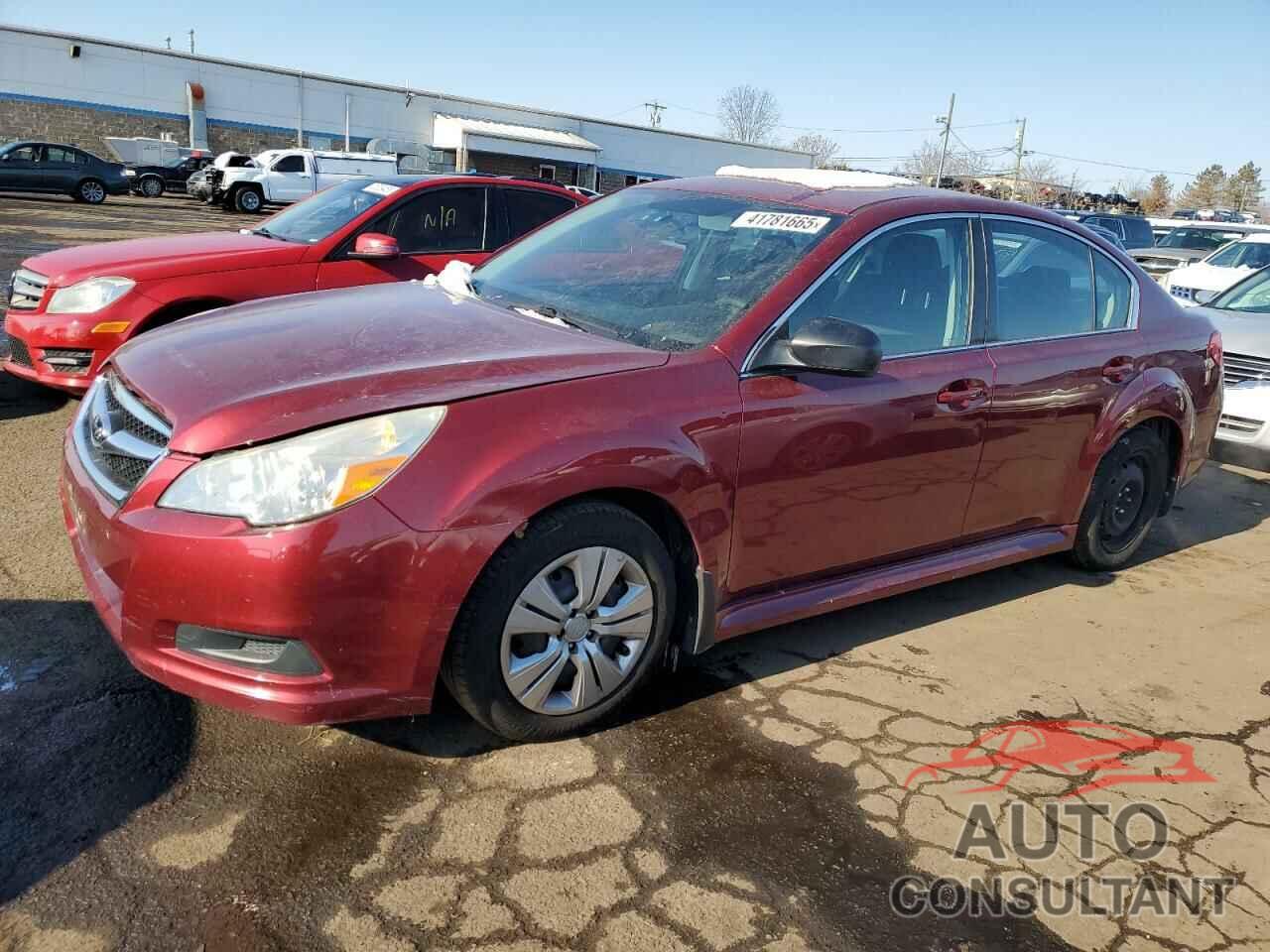 SUBARU LEGACY 2010 - 4S3BMBA60A3231279