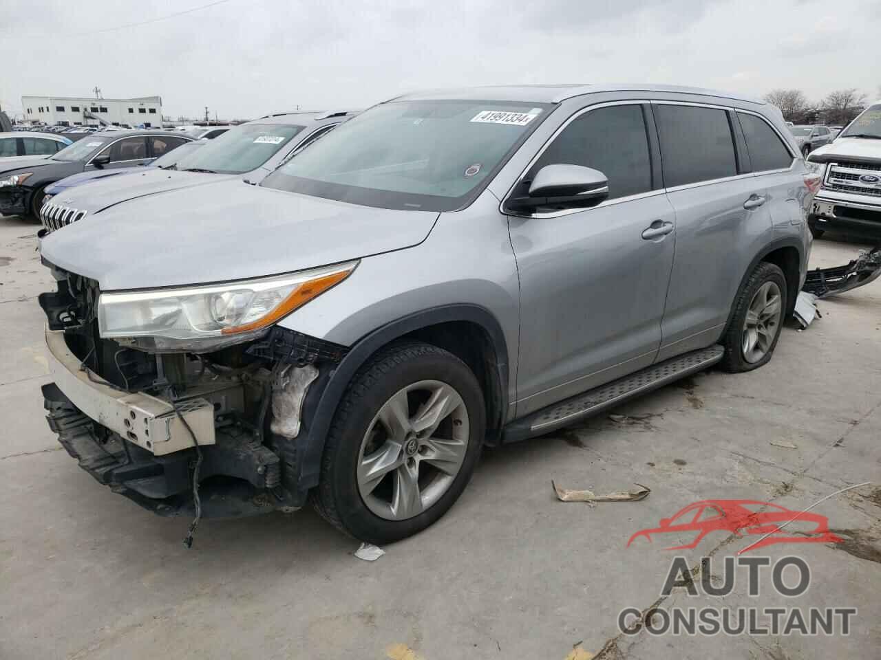 TOYOTA HIGHLANDER 2016 - 5TDYKRFH4GS160839