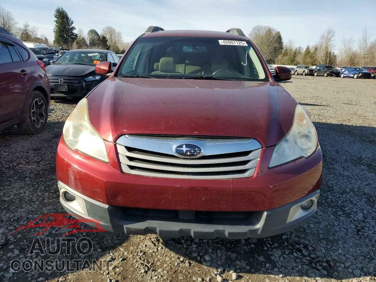 SUBARU OUTBACK 2011 - 4S4BRBCCXB3432849