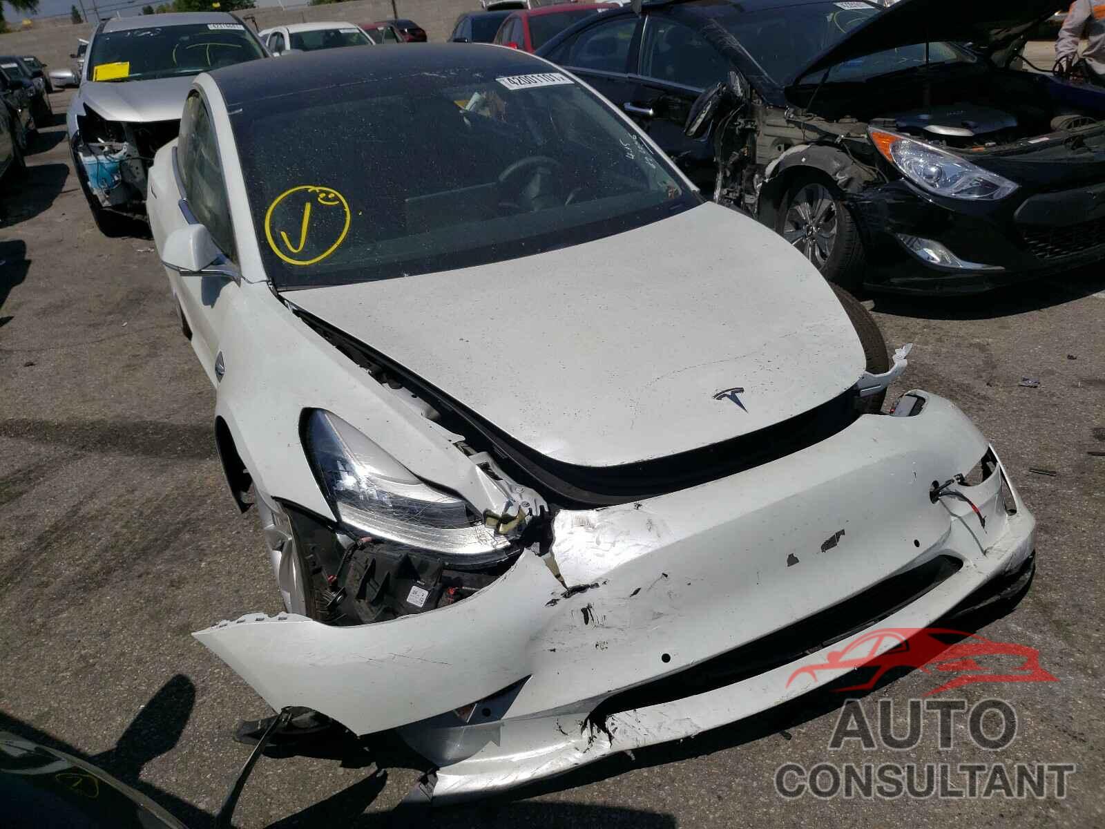 TESLA MODEL 3 2020 - 5YJ3E1EAXLF661451